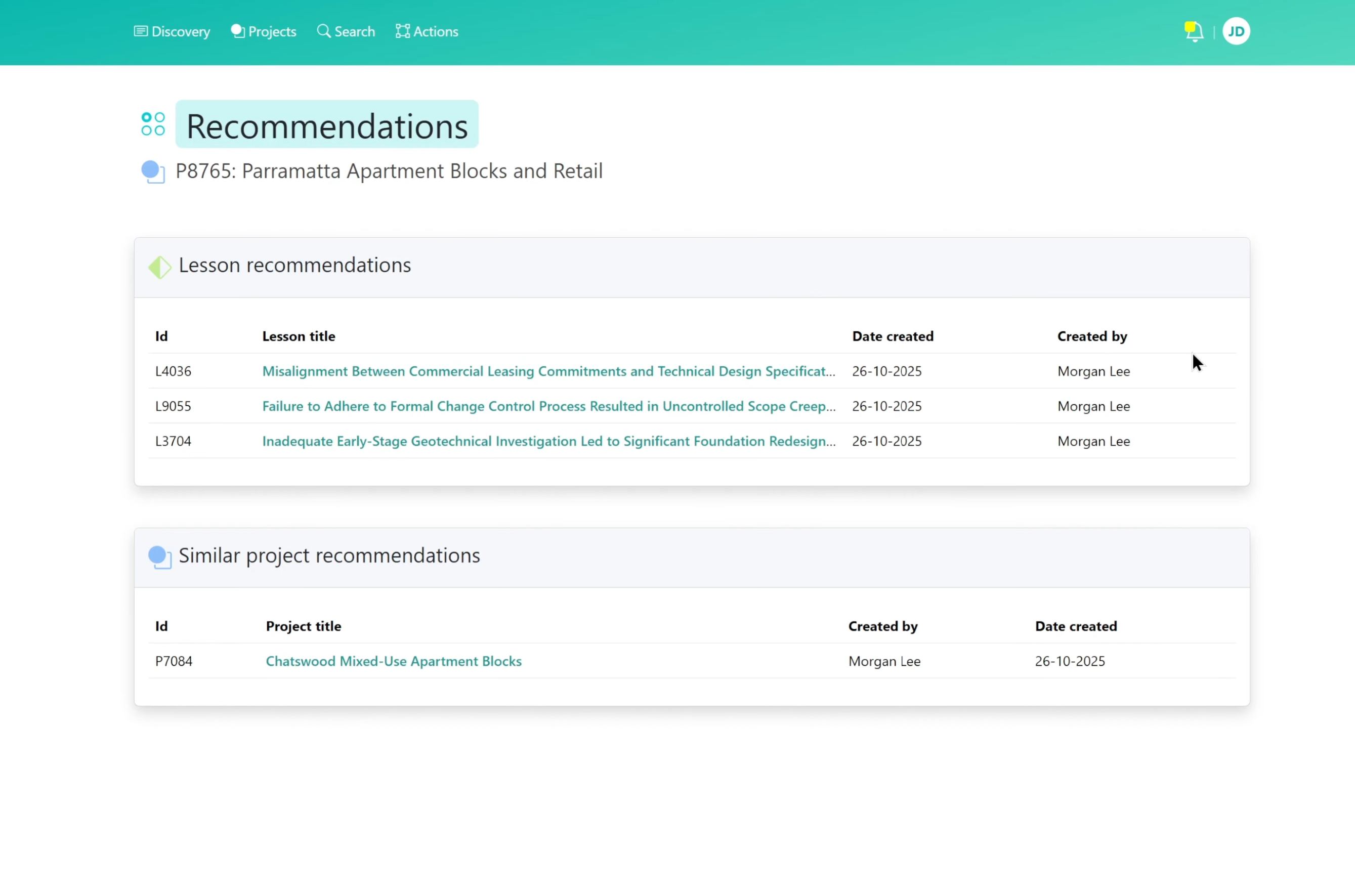 AI-powered web application